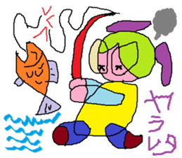 Spectacles Sports-Baby sticker #6460319