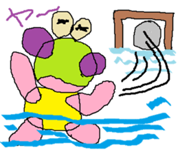 Spectacles Sports-Baby sticker #6460332