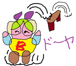 Spectacles Sports-Baby sticker #6460333