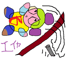 Spectacles Sports-Baby sticker #6460336