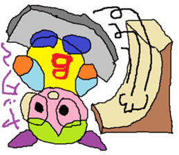 Spectacles Sports-Baby sticker #6460339