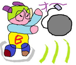 Spectacles Sports-Baby sticker #6460342