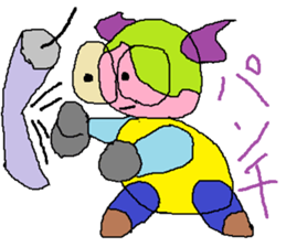 Spectacles Sports-Baby sticker #6460343