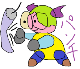 Spectacles Sports-Baby sticker #6460343