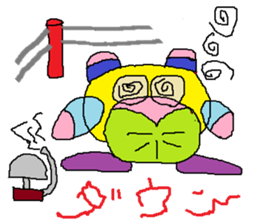 Spectacles Sports-Baby sticker #6460344