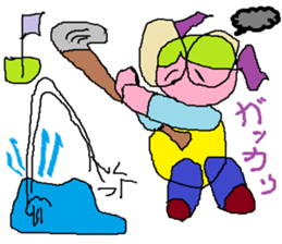 Spectacles Sports-Baby sticker #6460350