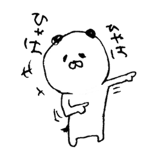 hand drawing dog sticker #6460358