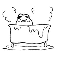 hand drawing dog sticker #6460373