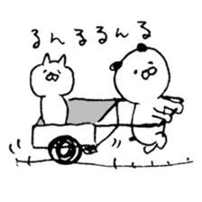 hand drawing dog sticker #6460380