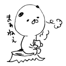 hand drawing dog sticker #6460381