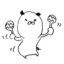 hand drawing dog sticker #6460386