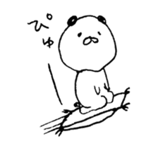 hand drawing dog sticker #6460389