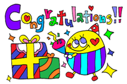 Rienbow"colorful message sticker3" sticker #6460472