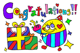 Rienbow"colorful message sticker3" sticker #6460472