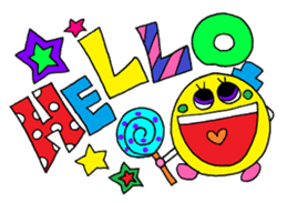 Rienbow"colorful message sticker3" sticker #6460486