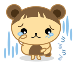 Bear-type women sticker #6460716