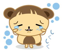 Bear-type women sticker #6460717