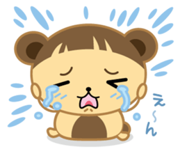 Bear-type women sticker #6460718