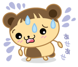 Bear-type women sticker #6460726