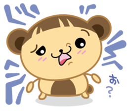 Bear-type women sticker #6460738