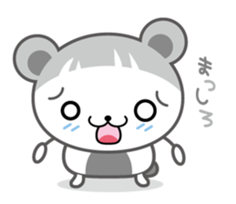 Bear-type women sticker #6460751