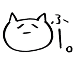 Brush pen. Handwriting sticker 2 sticker #6460795