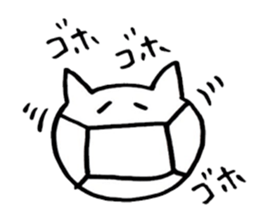 Brush pen. Handwriting sticker 2 sticker #6460805