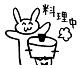 Brush pen. Handwriting sticker 2 sticker #6460814