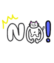 cat sticker japan sticker #6461113