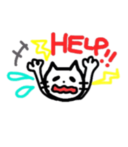 cat sticker japan sticker #6461118