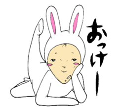 office worker Saito3...Rabbit sticker #6461276