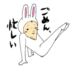 office worker Saito3...Rabbit sticker #6461279