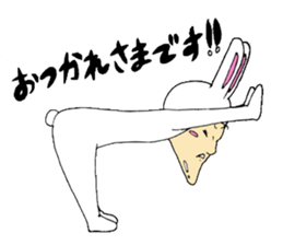 office worker Saito3...Rabbit sticker #6461283