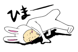 office worker Saito3...Rabbit sticker #6461288