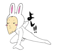 office worker Saito3...Rabbit sticker #6461289