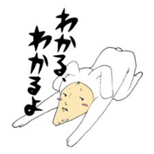 office worker Saito3...Rabbit sticker #6461295