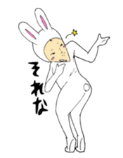office worker Saito3...Rabbit sticker #6461296