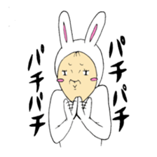 office worker Saito3...Rabbit sticker #6461297