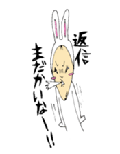 office worker Saito3...Rabbit sticker #6461302