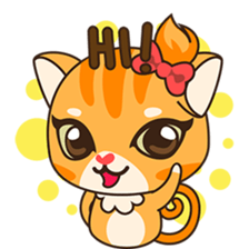 Sonya, The Sassy Cat sticker #6461552
