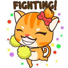 Sonya, The Sassy Cat sticker #6461555