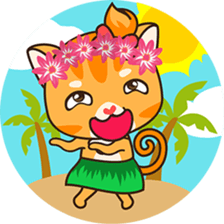 Sonya, The Sassy Cat sticker #6461558