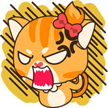 Sonya, The Sassy Cat sticker #6461560