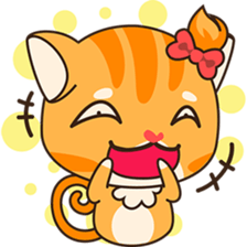Sonya, The Sassy Cat sticker #6461561