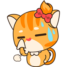 Sonya, The Sassy Cat sticker #6461567