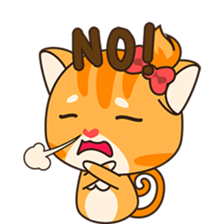 Sonya, The Sassy Cat sticker #6461568