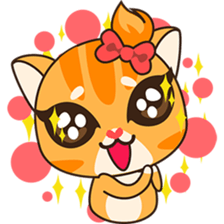 Sonya, The Sassy Cat sticker #6461569