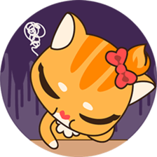 Sonya, The Sassy Cat sticker #6461570