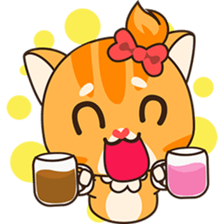 Sonya, The Sassy Cat sticker #6461581