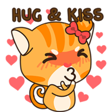 Sonya, The Sassy Cat sticker #6461583